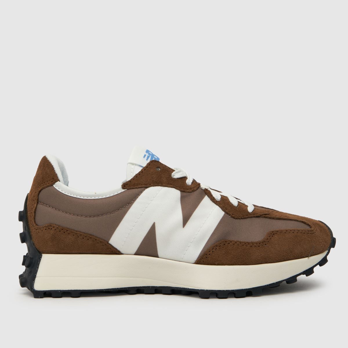 Womens Brown & White New Balance 327 Trainers | schuh | Schuh