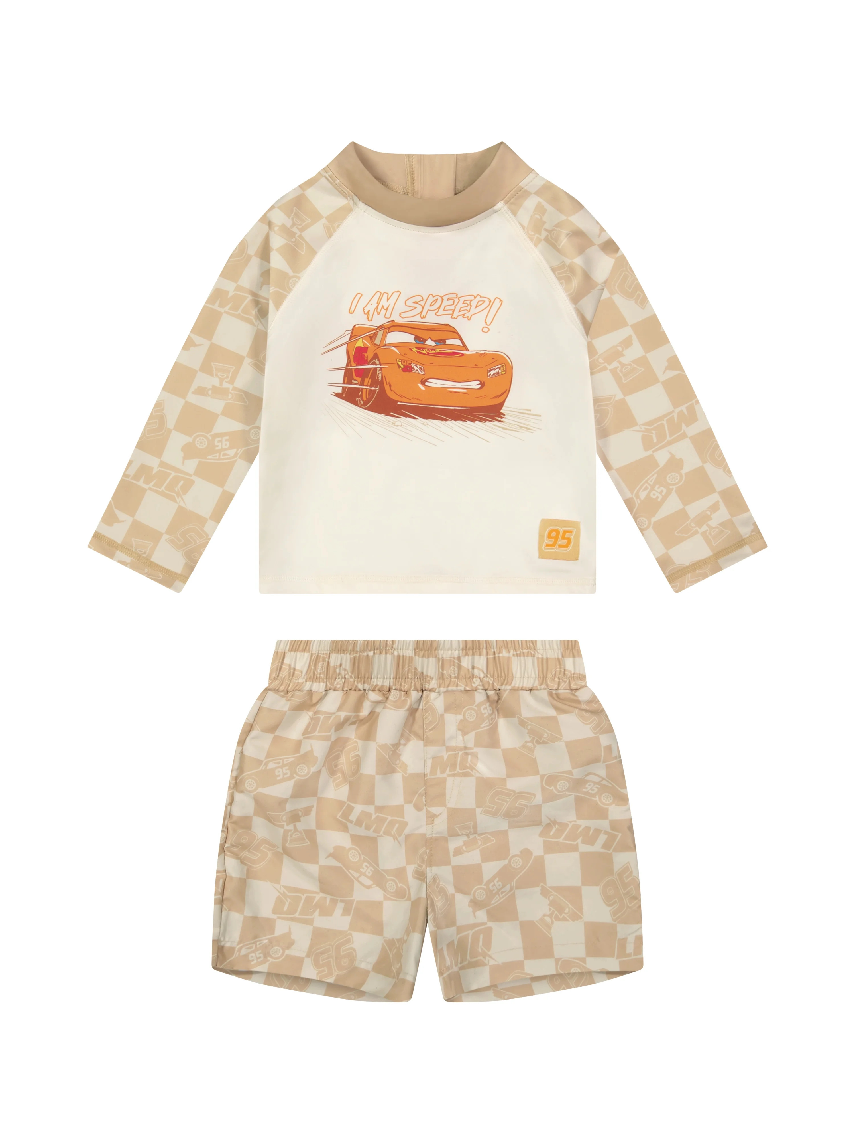 Character Toddler Boy Rash Guard Swim Set, 2- Pieces, Sizes 12M- 5T | Walmart (US)