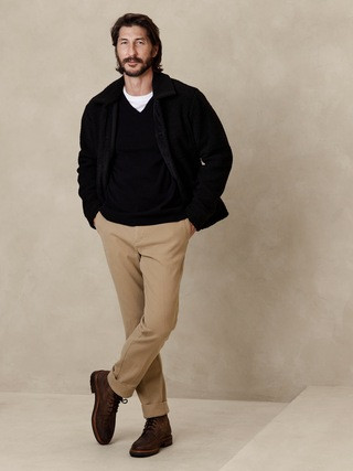 Slim Brushed Traveler Chino | Banana Republic (US)