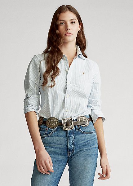 Custom Fit Striped Shirt | Ralph Lauren (US)