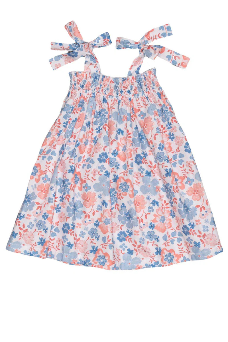 Tate Dress in July Highland Floral | Sun House Children's