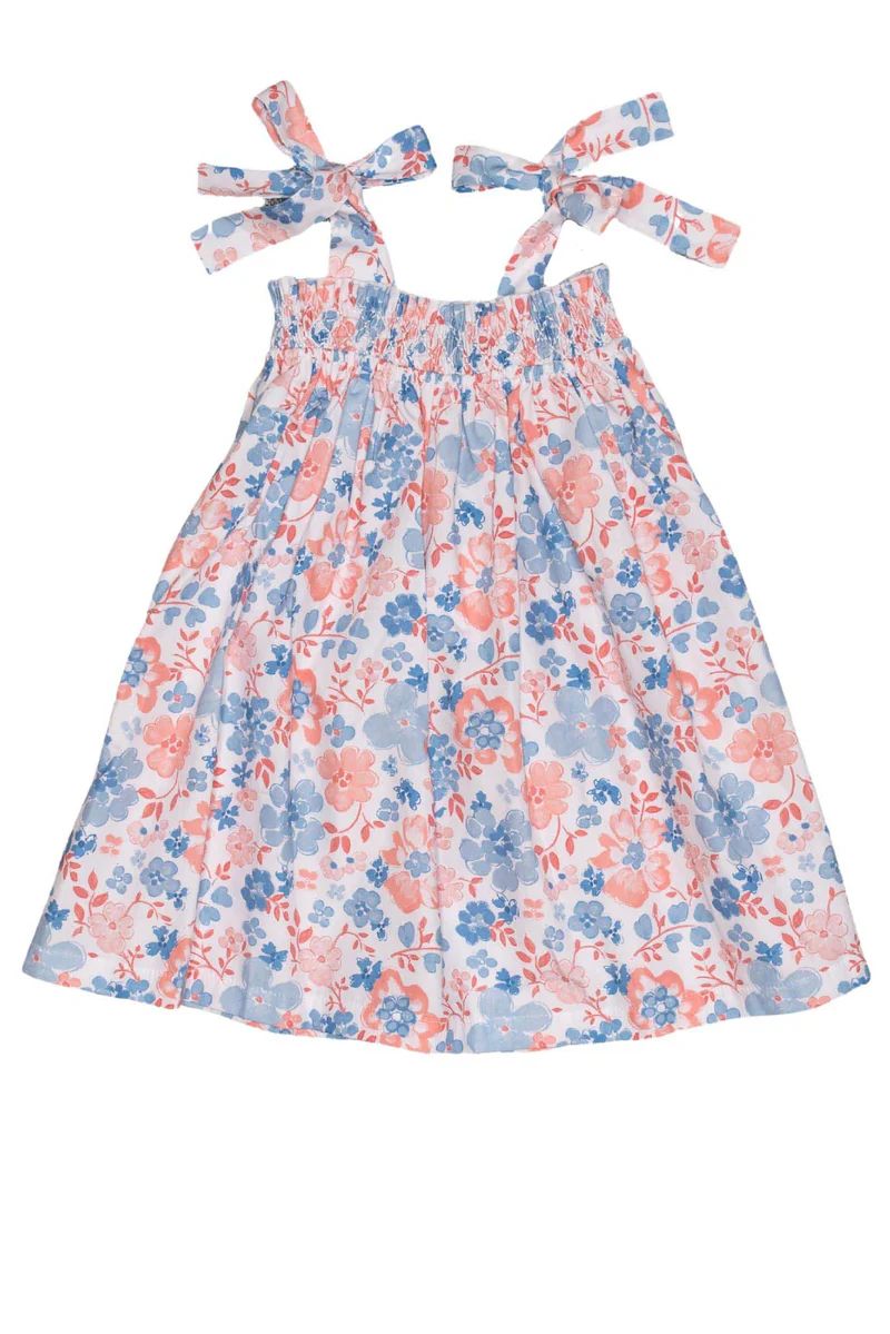 Tate Dress in July Highland Floral | Sun House Children's