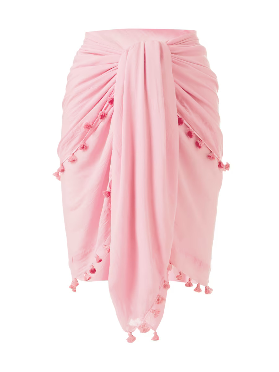 Melissa Odabash Tasseled Sheer Pareo | Saks Fifth Avenue | Saks Fifth Avenue