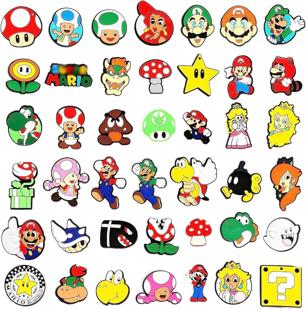 30/42/50 Shoes Charms for Boys Basketball, No Duplicates Charms for Shoes Decoration Party Favor,... | Amazon (US)