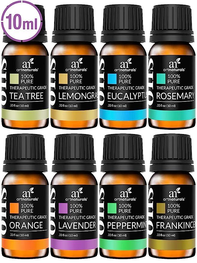 ArtNaturals Therapeutic-Grade Aromatherapy Essential Oil Gift Set – (8 x 10ml) - 100% Pure of t... | Amazon (US)