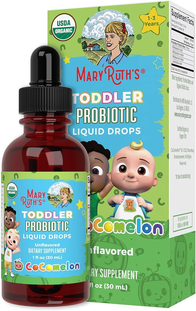 Amazon.com: MaryRuth's Cocomelon Toddler Probiotic Liquid Drops for Kids Ages 1-3 | Digestive and... | Amazon (US)