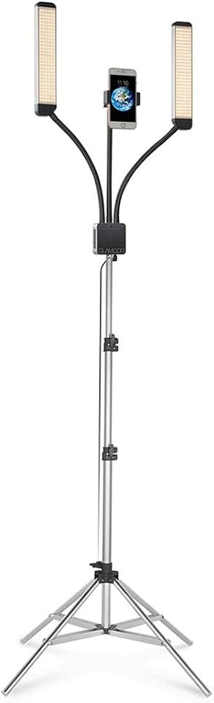 GLAMCOR Multimedia X Portable LED Lighting Kit | remote controlled 2700K - 5600K color temperatur... | Amazon (US)