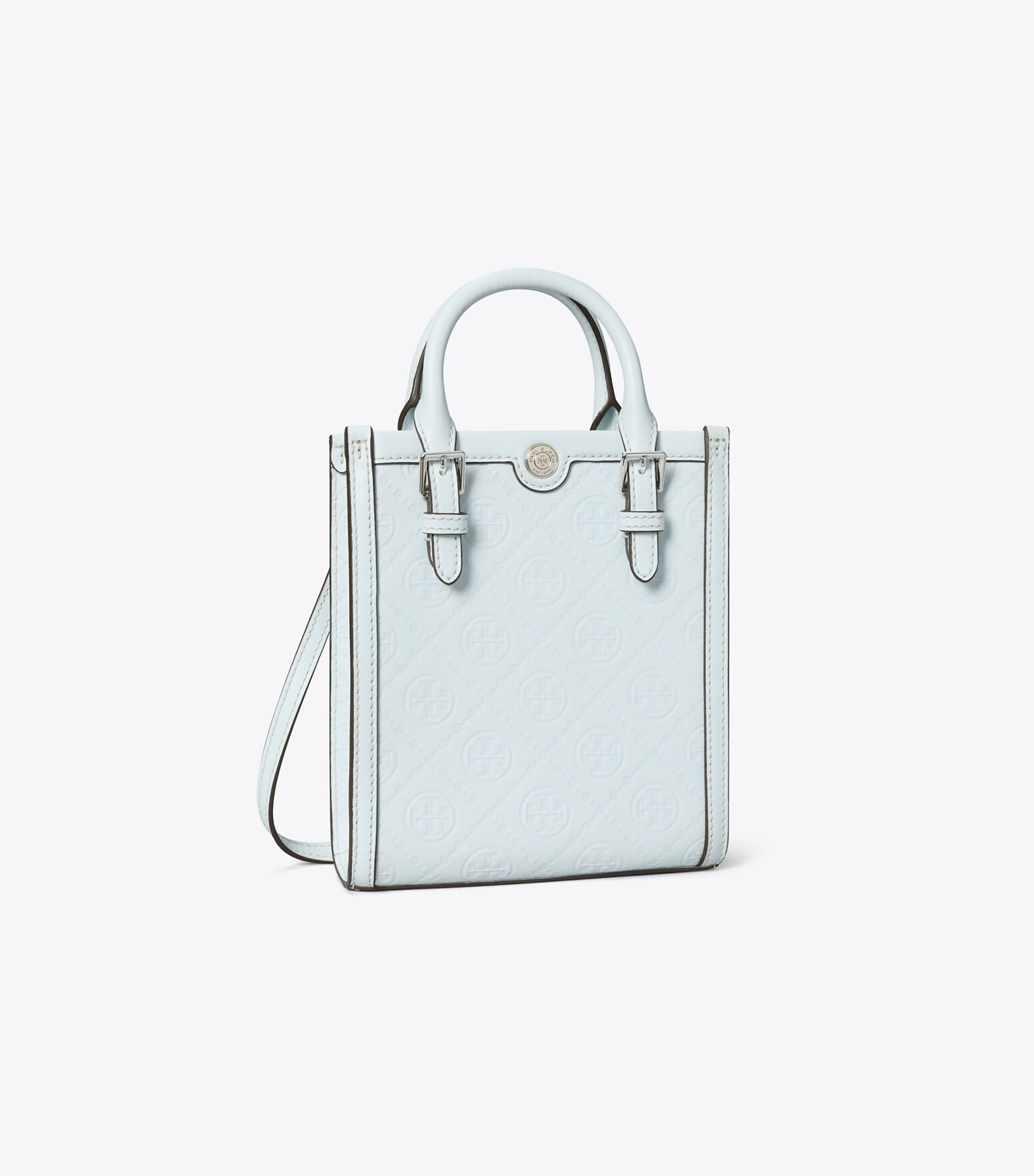 T MONOGRAM LEATHER MINI TOTE | Tory Burch (US)