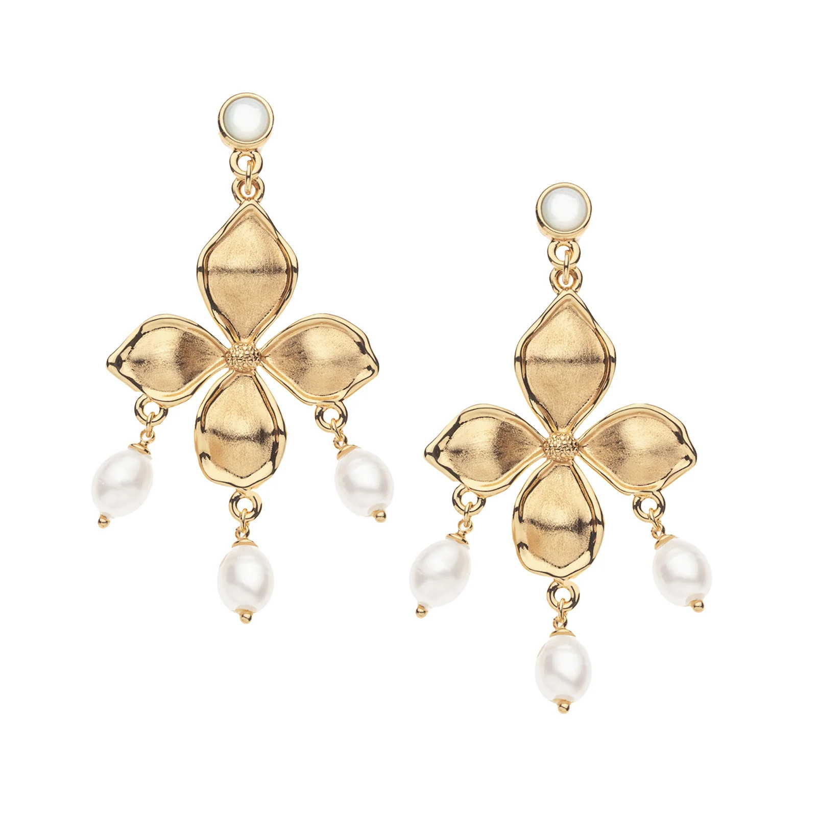 JOY Periwinkle Pearl Earrings SALE | Jane Win
