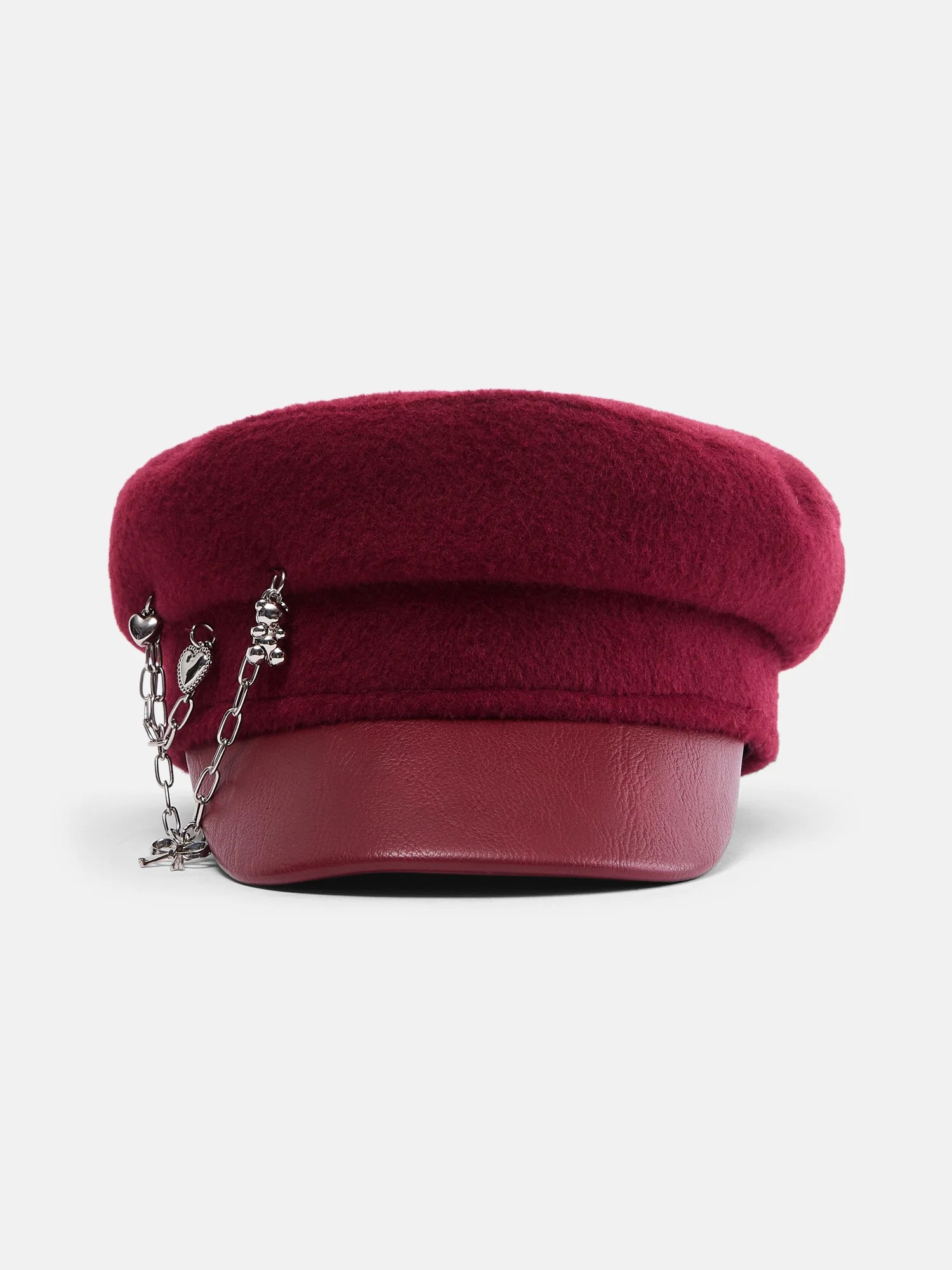 No Boundaries Cabbie Hat, Women’s, Maroon | Walmart (US)