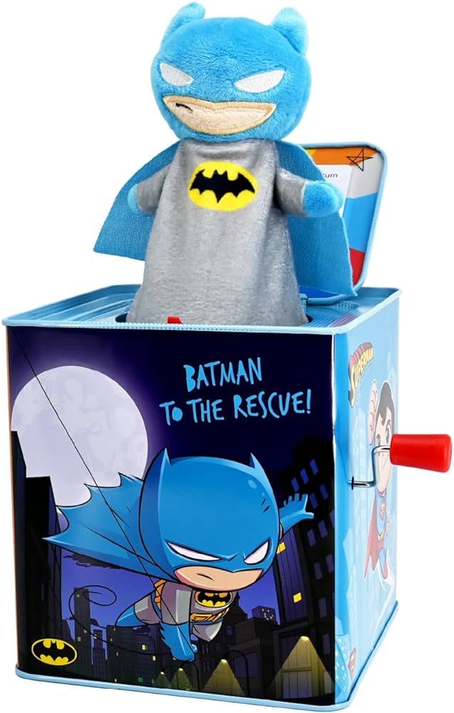 Kids Preferred DC Comics The Batman Jack in The Box Musical Toys for Babies and Toddlers, Plays ... | Amazon (US)