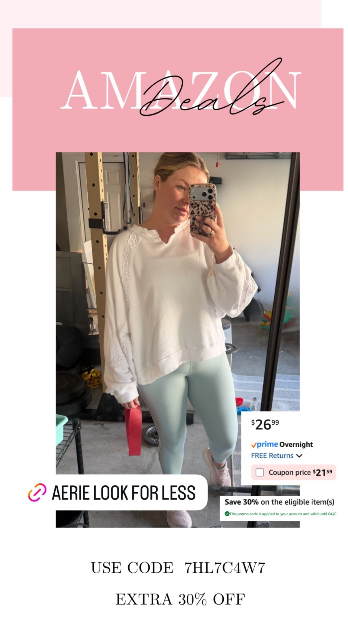 Lace, detailed sweatshirt that looks like airy! On deal today! ￼

#LTKSaleAlert #LTKfoodie #LTKMidsize