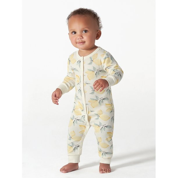 Modern Moments by Gerber Baby Boy or Girl Unisex Long Sleeve Coverall (Newborn - 12 Months) | Walmart (US)