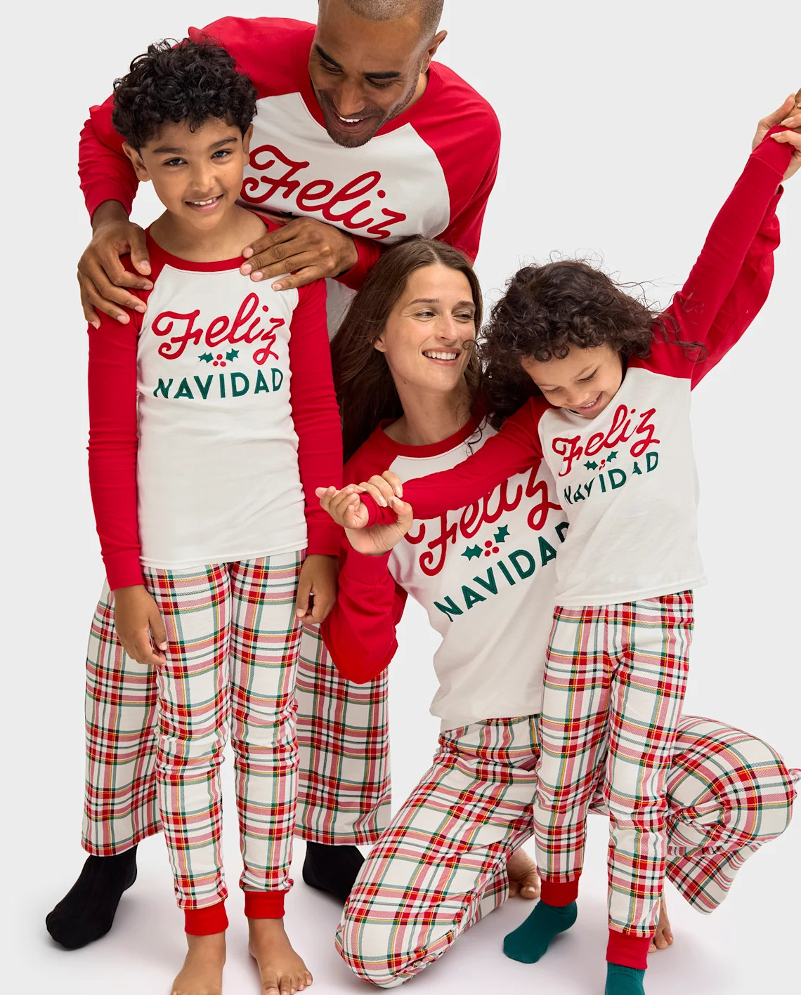 Our Feliz Navidad Collection features matching pajamas for the whole family. | The Children's Place