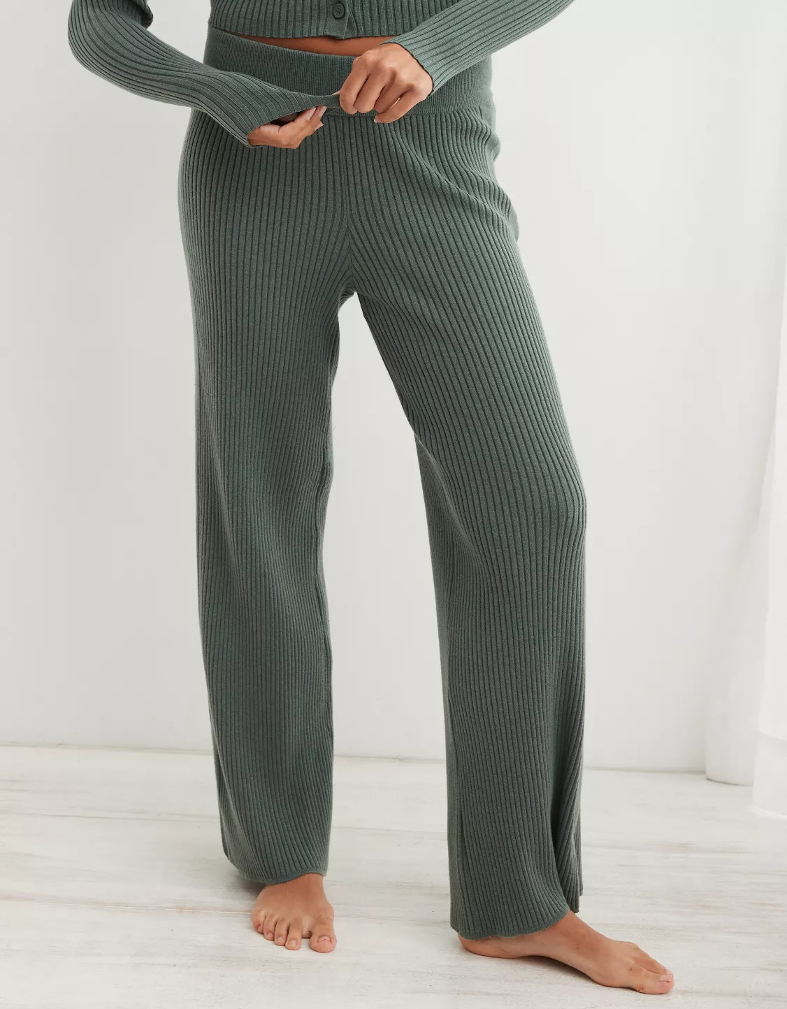 Aerie Gotta Jet! High Waisted Skater Pant | Aerie