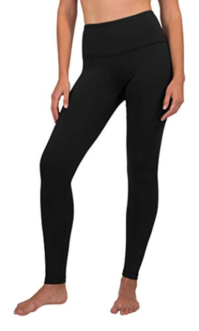 90 Degree By Reflex High Waist Fleece Lined Leggings - Yoga Pants | Amazon (US)