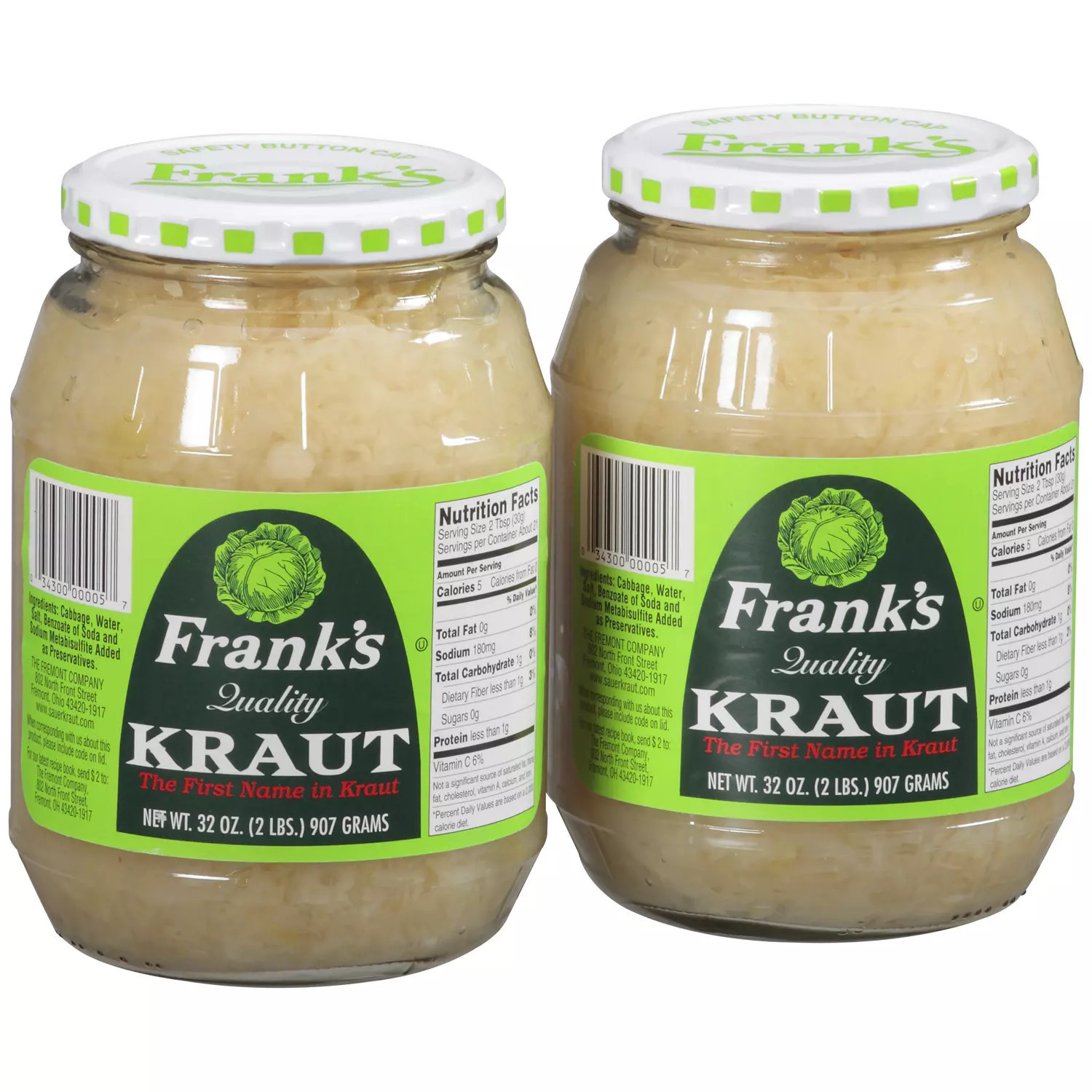 Frank's Kraut Sauerkraut 32 oz., 2 pk. | Sam's Club
