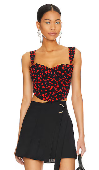 Stacy Top in Kimmy Heart | Revolve Clothing (Global)
