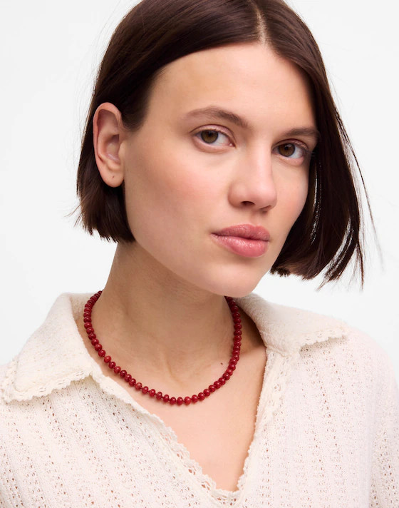 Semiprecious Beaded Choker Necklace | Madewell
