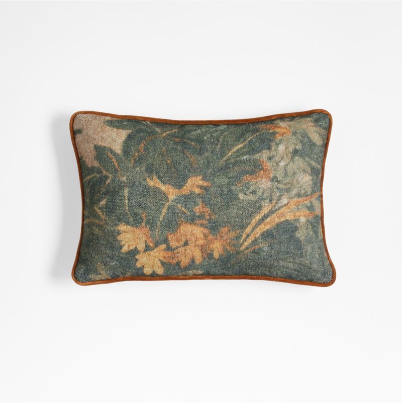 Harrow 18"x12" Throw Pillow Cover by Jake Arnold | Crate & Barrel | Crate & Barrel