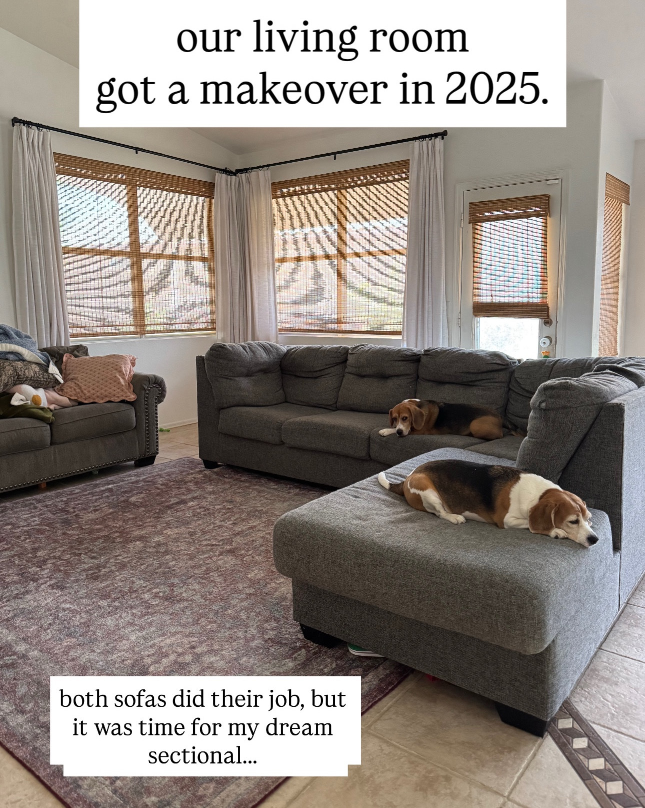 our living room makeover (before, progress & after)

our green velvet sectional is in the shade “essex” 

#LTKHome #LTKSeasonal #LTKSaleAlert