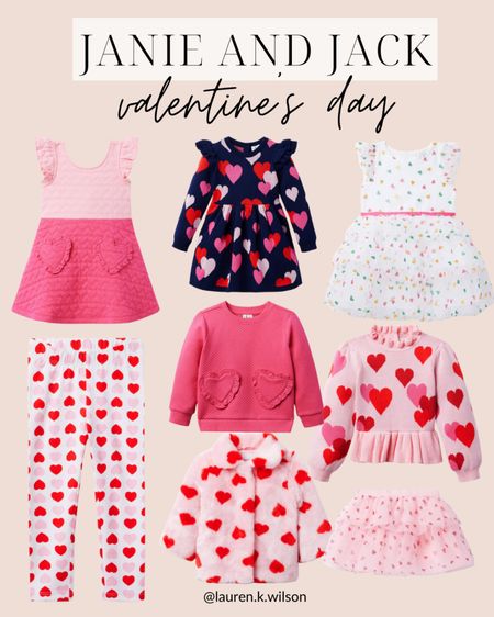 Janie and Jack, Valentine’s Day, tulle skirt, hearts, pink, red, dress, leggings l, sweater, ruffle, faux fur 

#LTKfindsunder50 #LTKSeasonal #LTKfindsunder100