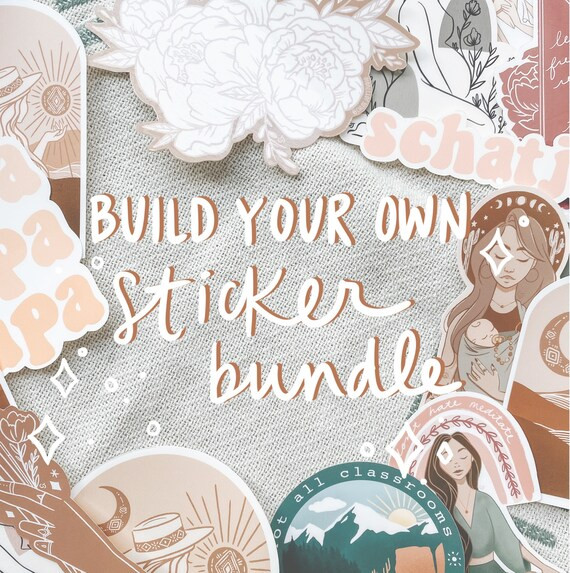 Build Your Own Sticker Bundle  Cricut Stickers  Laptop | Etsy | Etsy (US)
