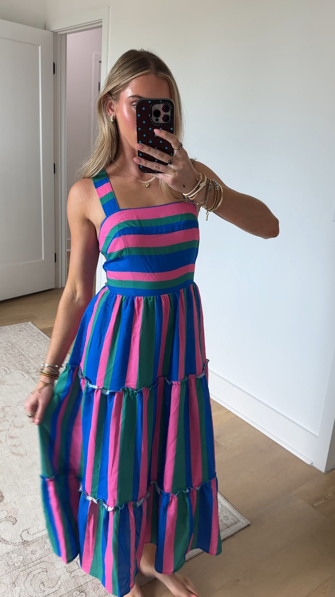 Amazon size small Yousify Womens Summer Maxi Dress 2026 Striped Casual Patchwork A Line Smocked Long Dress Boho Flowy Swing Beach Sundress

#LTKootd #LTKSeasonal #LTKSaleAlert