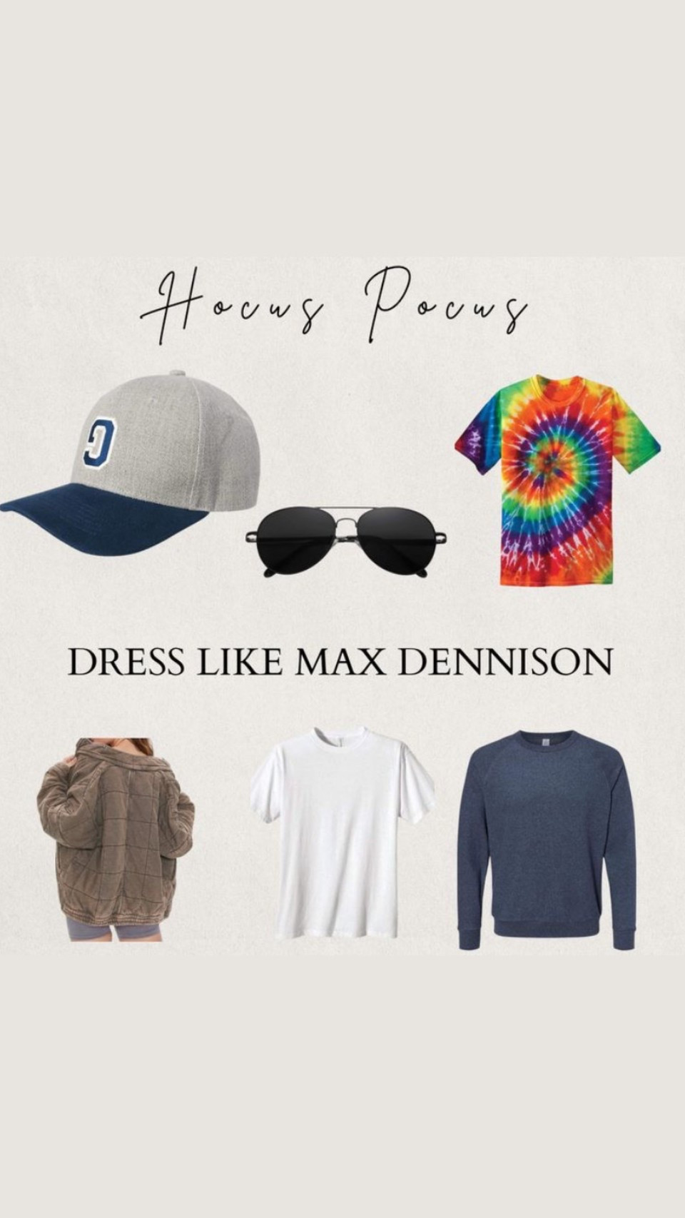 Dress like Max Dennison from Hocus Pocus!