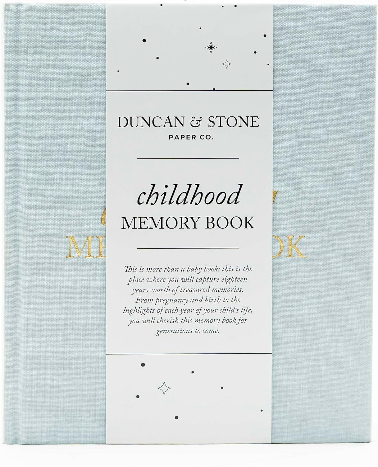 Childhood Memory Book - Elegant Child Memory Book For Kids Till Age 18 W/Guided Prompts, & More -... | Amazon (US)