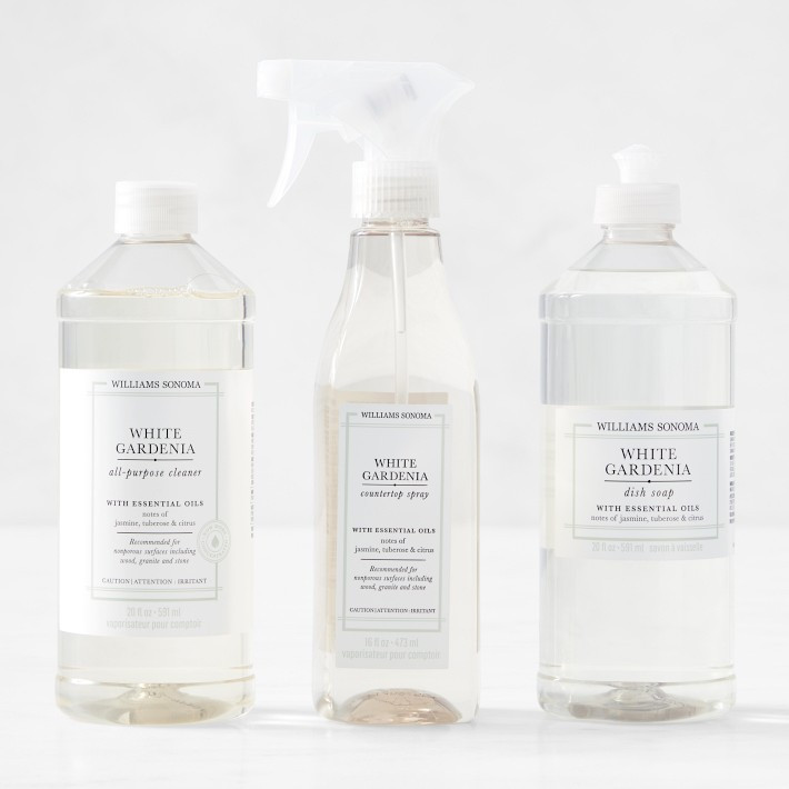Williams Sonoma White Gardenia Cleaning Set | Williams-Sonoma