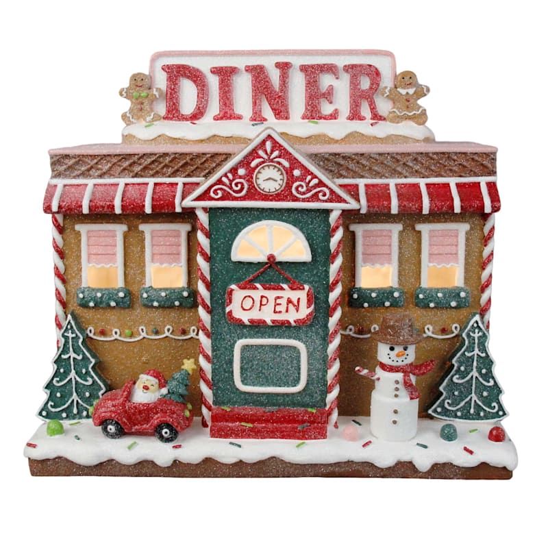 LED Gingerbread Restaurant Decor, 11.8" | At Home