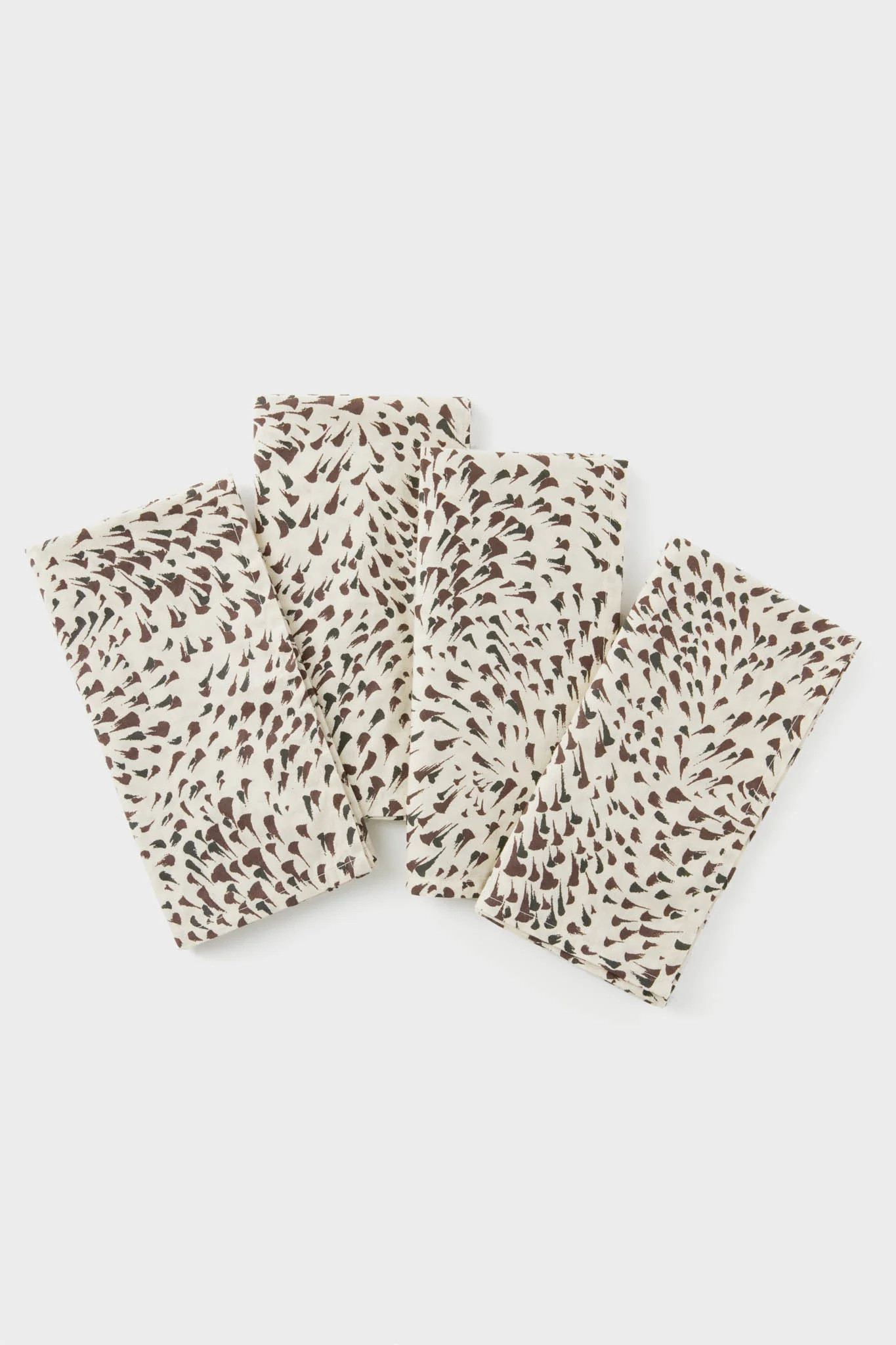 Cocoa Dot Printed Napkins Set of 4 | Tuckernuck (US)