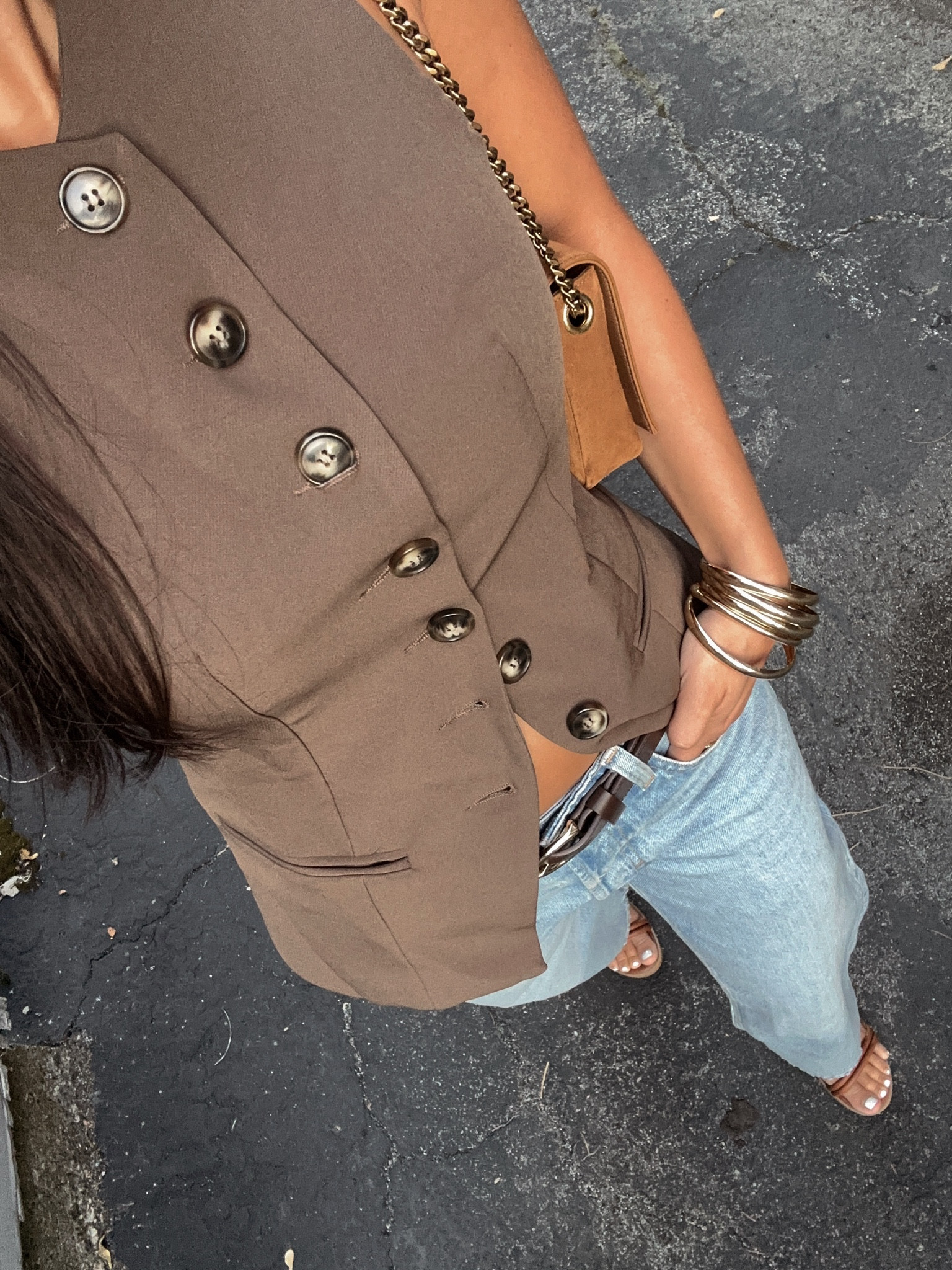 a warm fall day outfit inspo 🫶🍁 
#outfitinspo #falloutfit #suedebag

#LTKBeauty #LTKStyleTip #LTKFallSale