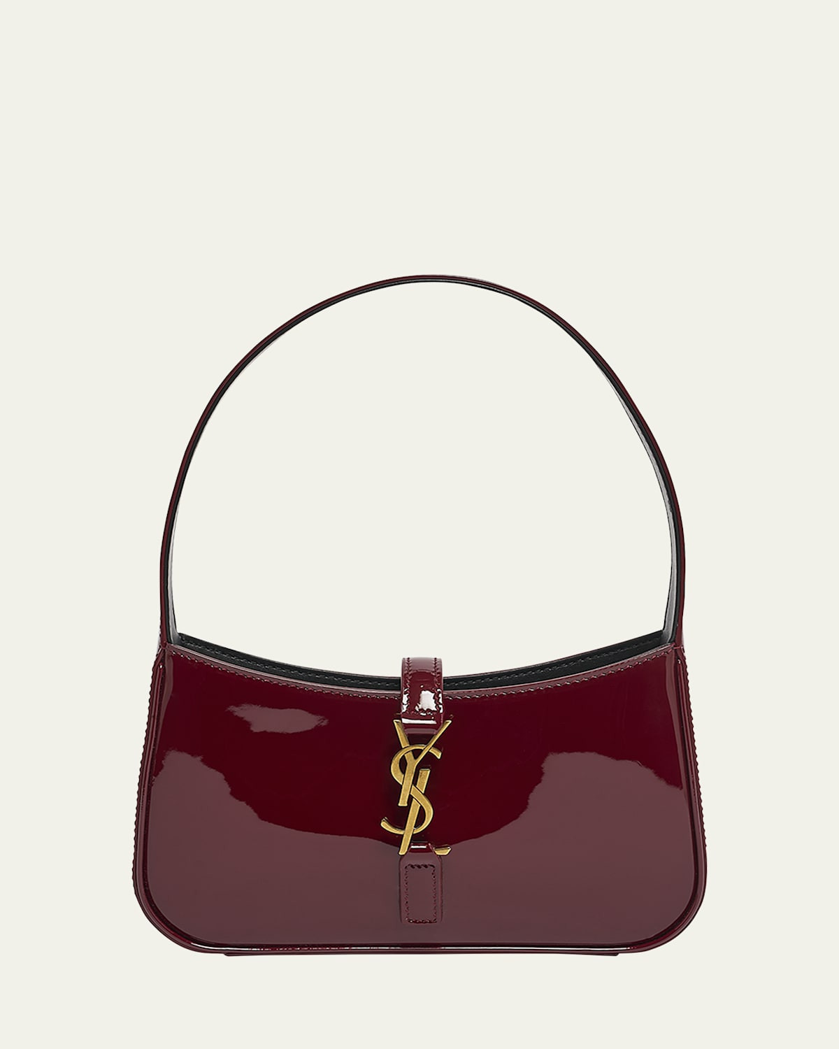 Le 5 A 7 Mini YSL Shoulder Bag in Patent Leather | Bergdorf Goodman