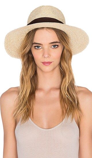 Brixton Willow Fedora in Cream & Brown | Revolve Clothing