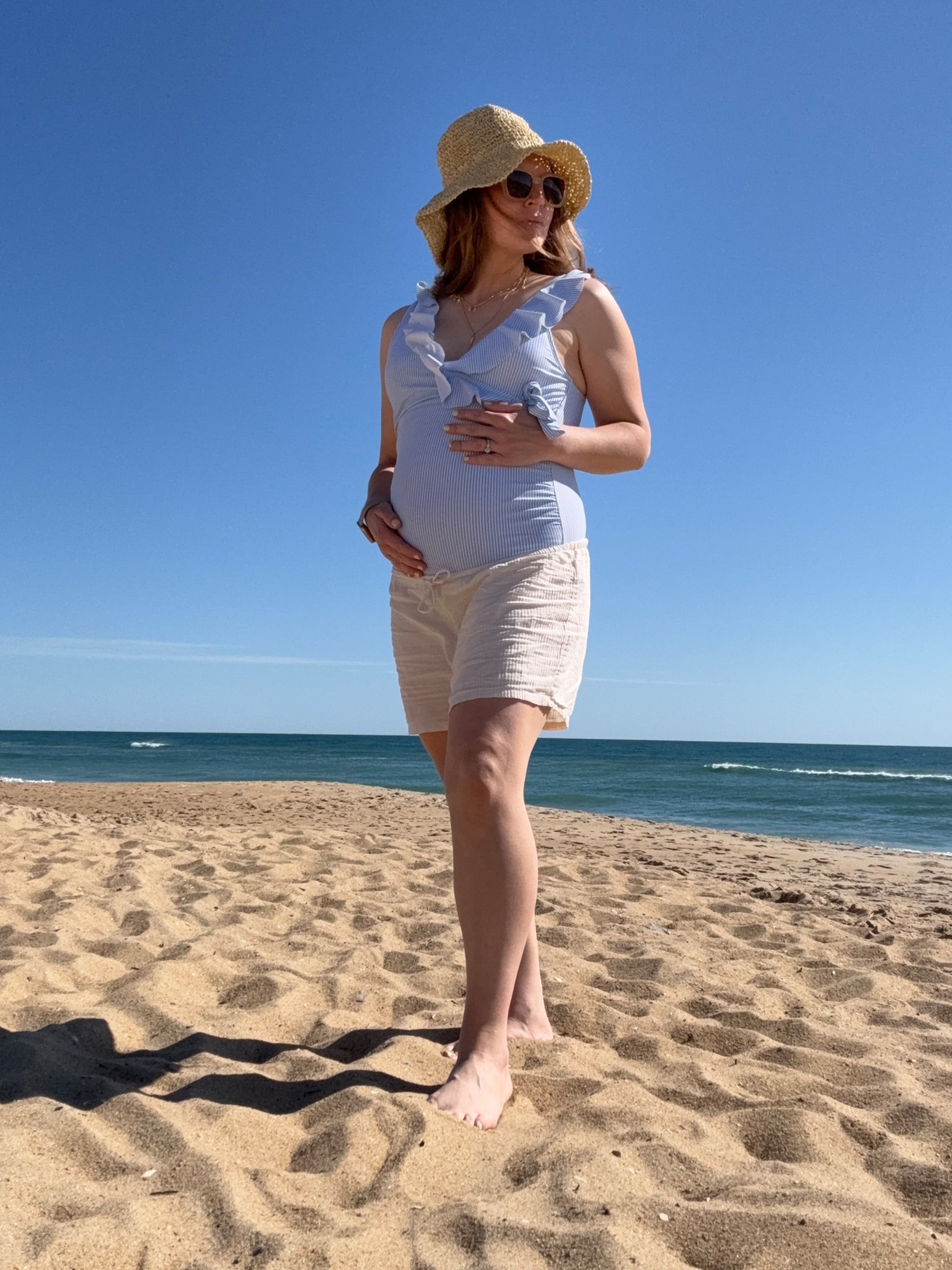 Maternity, beach, bump friendly, sunglasses, pregnancy, second trimester, bucket hat, OBX 

#LTKSummerEdit #LTKFindsUnder50 #LTKSeasonal
