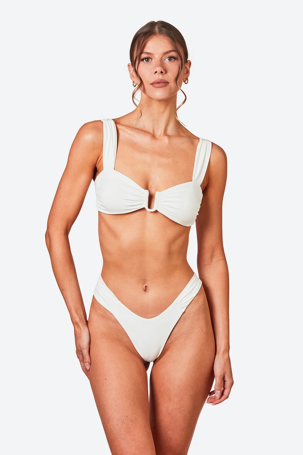 THE WHITNEY TOP - IVORY | Dolce Leone Swim