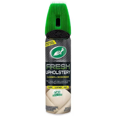 Automotive Interior Cleaner - Turtle Wax: Foam, Scented, Vehicle & Car Seat Cleaner, Cleaning Brush, 18 oz | Target