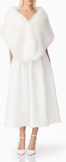 Lucyna Faux Fur Capelet | Nordstrom