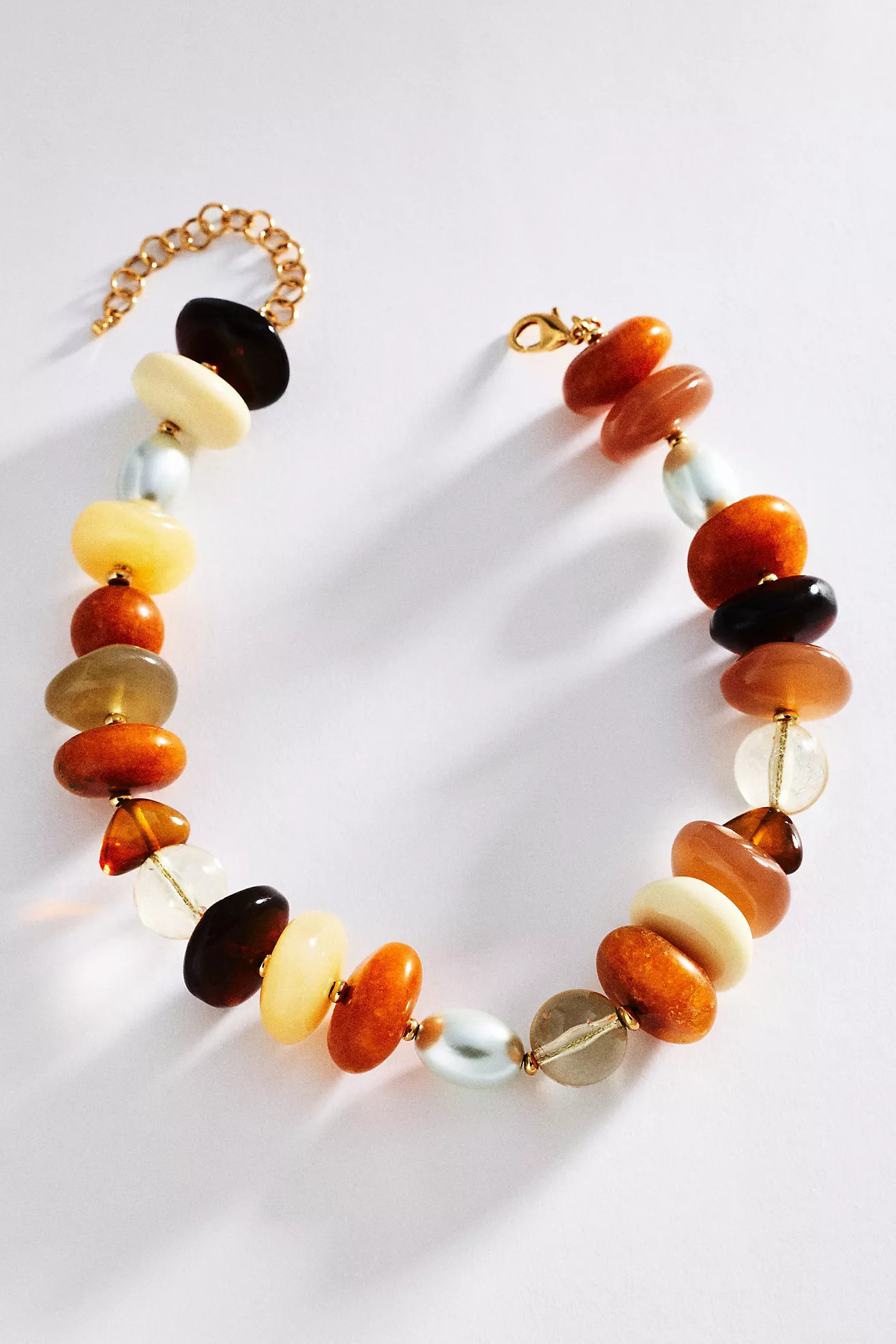 Vibrant Mixed Stone Necklace | Anthropologie (US)