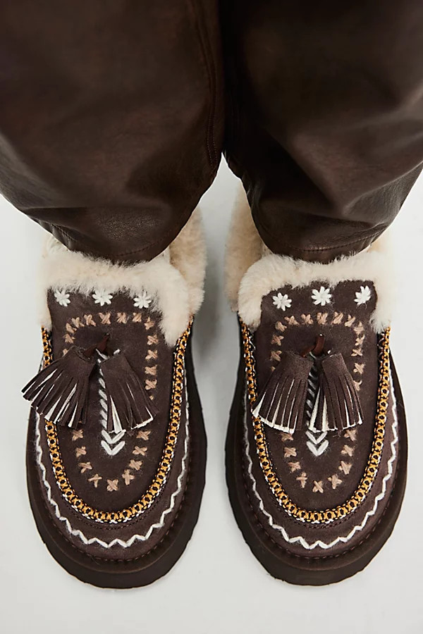 Nordic Shearling Slip-Ons | Free People (Global - UK&FR Excluded)