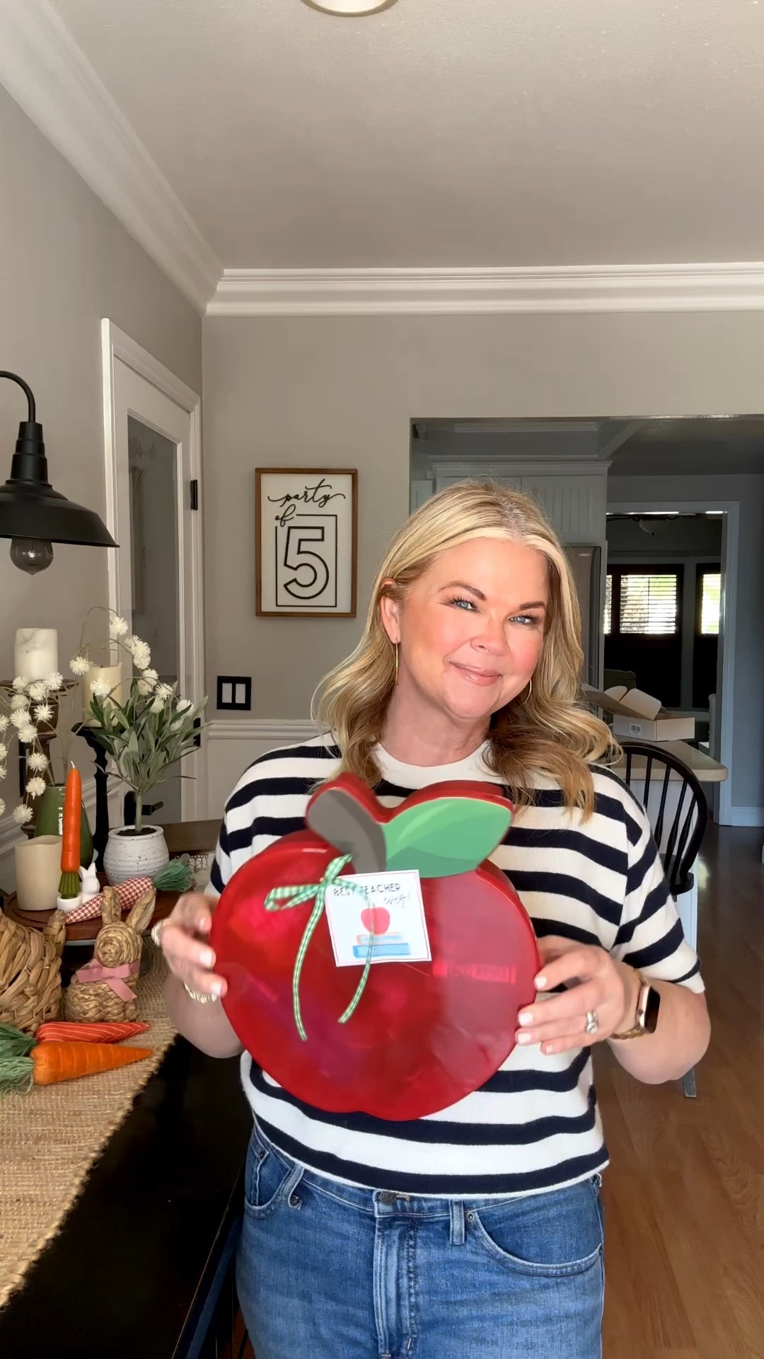 Grab one of these apple containers for Teacher Appreciation, End Of School Year Gifts or stock up for Back To School. So fun for gifting! You can do treats, snacks or little gifts. I added a little bit of everything 🍎📚

#LTKstorytime #LTKHome #LTKSeasonal