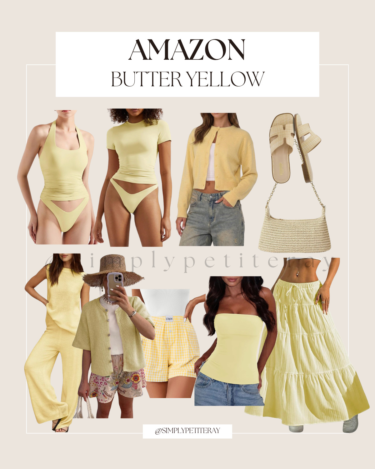 Spruce up your summer wardrobe with these trendy butter yellow finds from Amazon! 

Amazon butter yellow, butter yellow fashion, trendy summer finds, soft girl summer style, pastel outfit ideas, chic Amazon fashion, sunny season outfits, cute summer wardrobe, effortless trendy looks, warm weather fashion

#ButterYellow #AmazonFashion #SummerStyle #PastelFashion #TrendyFinds #SummerWardrobe #AmazonFinds #FashionInspo
 

 #LTKootd #LTKSeasonal