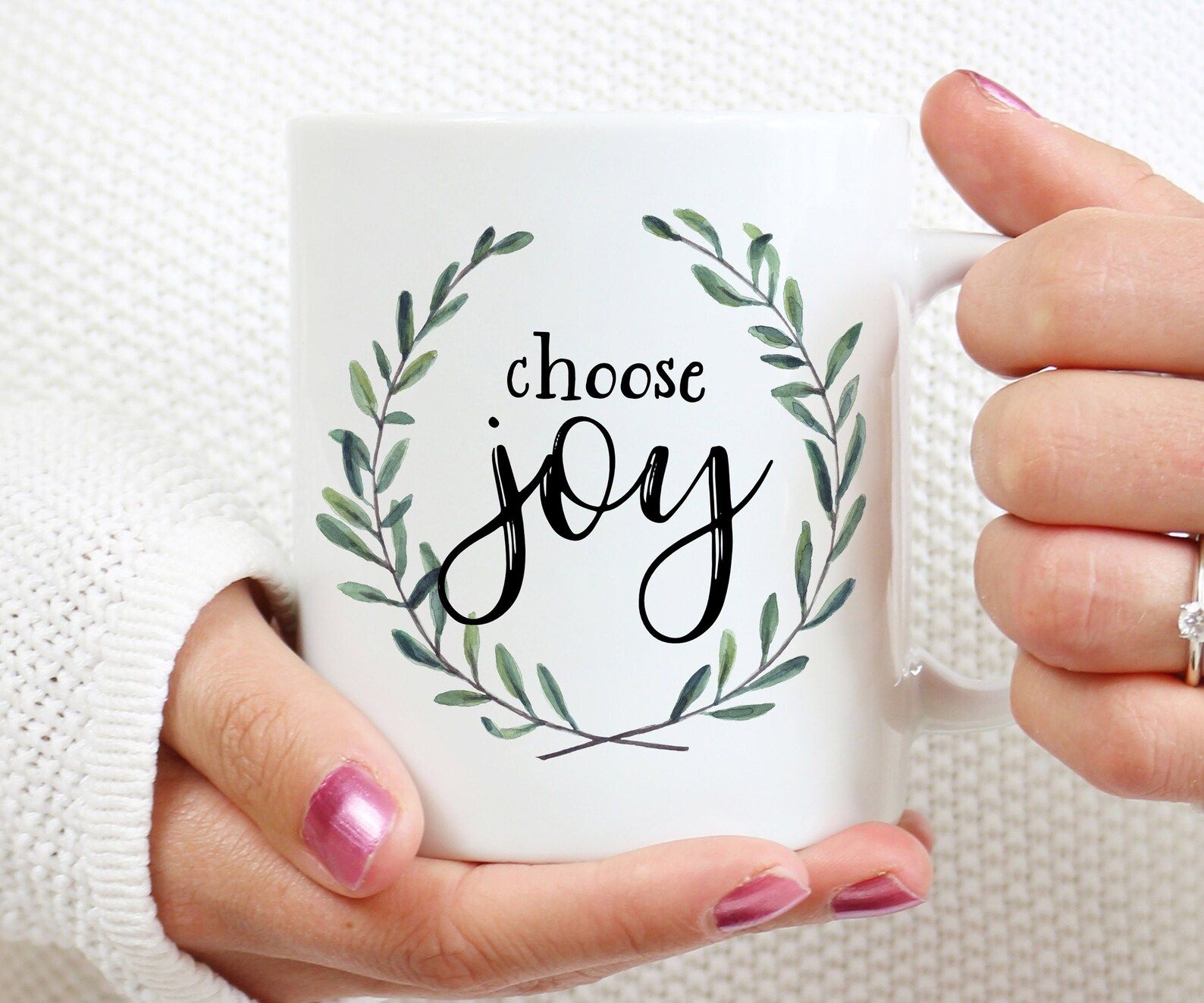 Coffee Mug | Choose Joy | Inspirational Quote | Gift For Her | Faith Mug | Christian Gift | House... | Etsy (US)