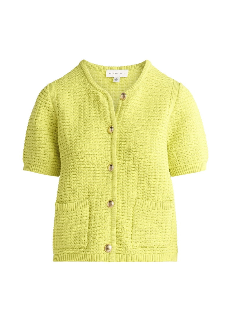 Free Assembly Women's and Women's Plus Crochet Cardigan Sweater, Lightweight, Size XS-4X - Walmar... | Walmart (US)