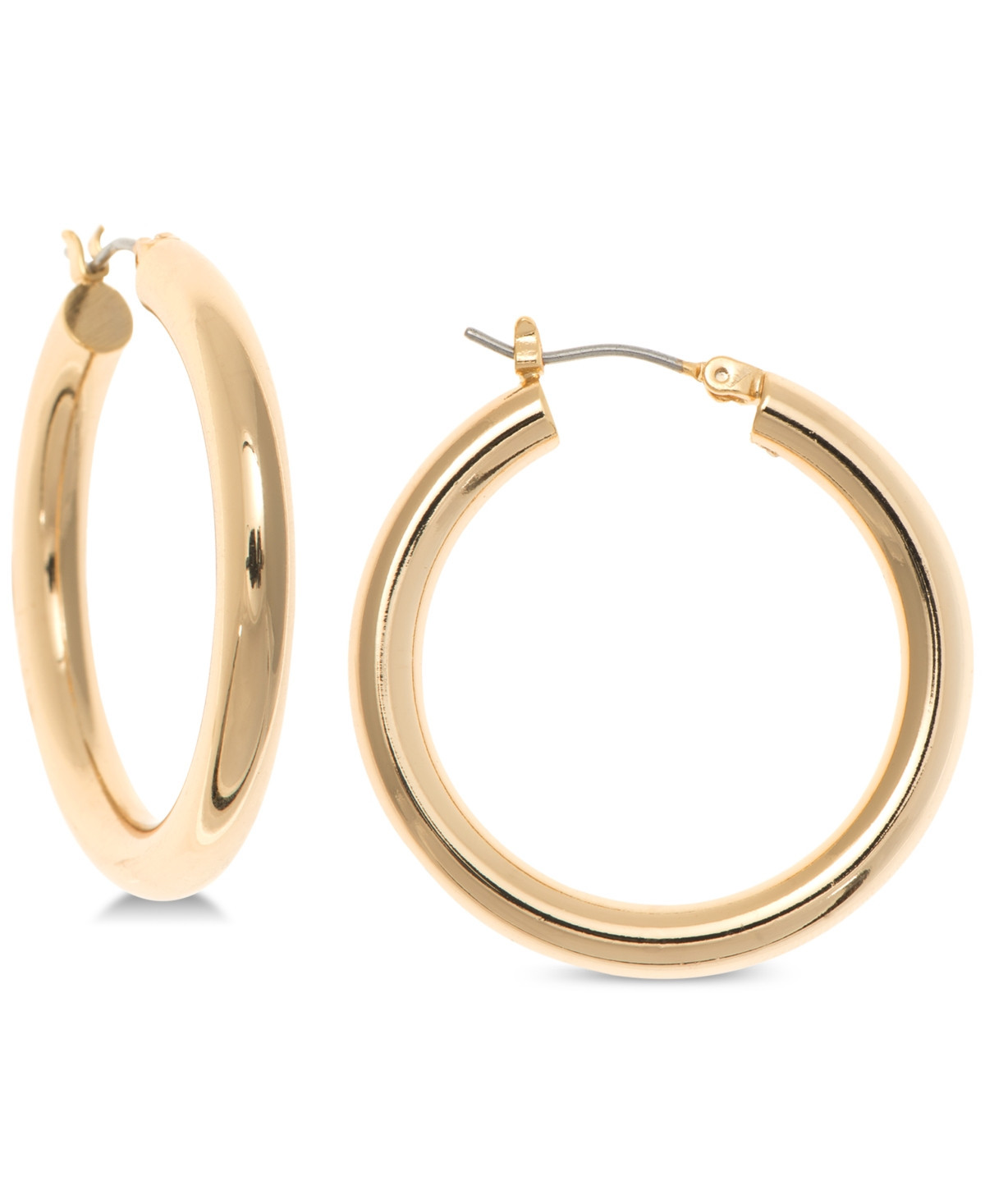 Lauren Ralph Lauren Medium Hoop Earrings - Gold | Macy's