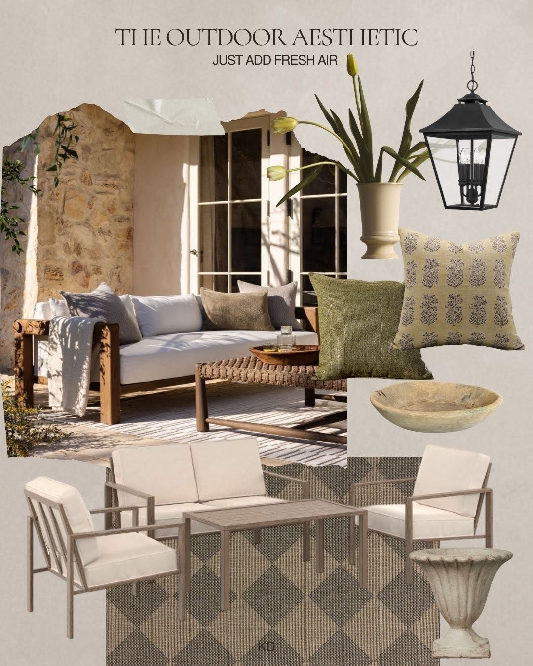 The Outdoor Aesthetic: just add fresh air 

 #outdoorliving #patiofurniture #wayfairfinds #canadianhomedecor #patio #summerdecor #patioset #budgetfriendlyfinds #homedecor #summerfinds #walmartfinds #patioconversationset #walmartcanada #summerliving