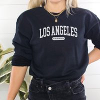 Los Angeles Sweatshirt La Crewneck, California Souvenir | Etsy (US)