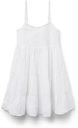 CALZEDONIA Woman's Short Ruffle Dress | Amazon (US)